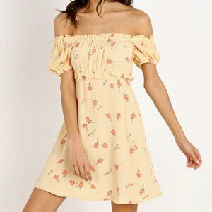 Flynn SkyeLou Mini Dress Sunshine Blooms Size XS